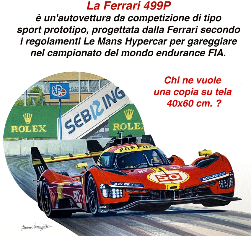 Ferrari 250 GTO e 499P